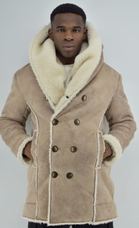 Παλτό με εσωτερική γούνα 