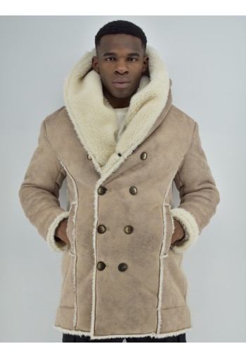 Παλτό με εσωτερική γούνα 