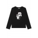 Karl Lagerfeld παιδικό Τ-shirt μαύρο